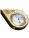 Cartier Gold Clock Mobile Cell Phone
