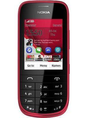 Nokia Asha 203 Specifications