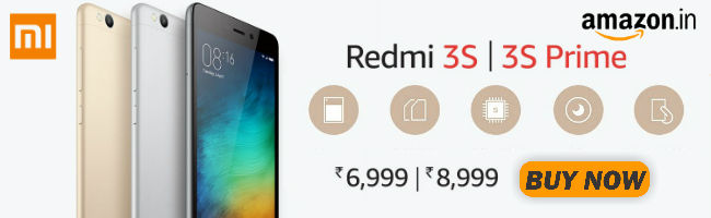 xiaomi redmi  3s/3s prime starting at rs.6999