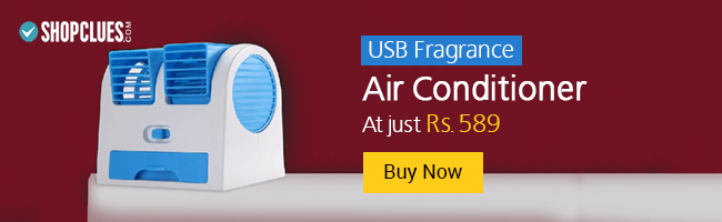 usb fragrance air conditioner at just rs.589